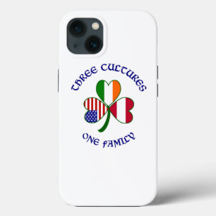 Austria 3 Cultures 1 Family iPhone Case