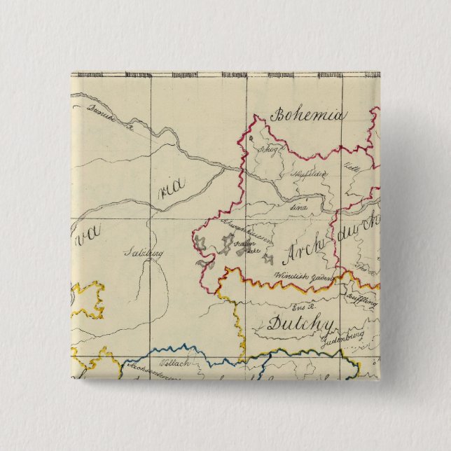 Austria 5 15 cm square badge (Front)