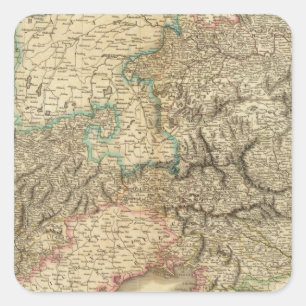Austria 5 square sticker