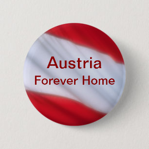 Austria 6 Cm Round Badge