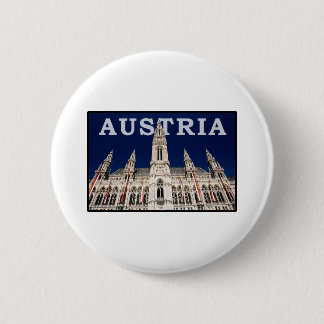 Austria 6 Cm Round Badge