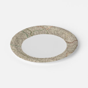 Austria 6 paper plate