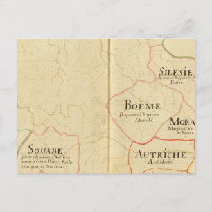 Austria and Czech Republic Postcard