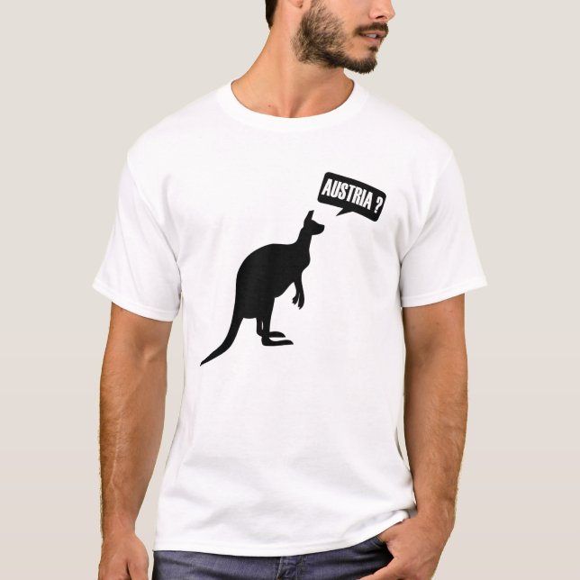 Austria Australia funny design T-Shirt (Front)