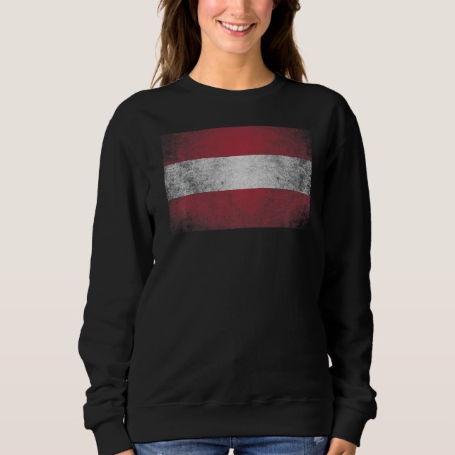 Austria Austrian Flag Pride Country Home Matching Sweatshirt (Front)
