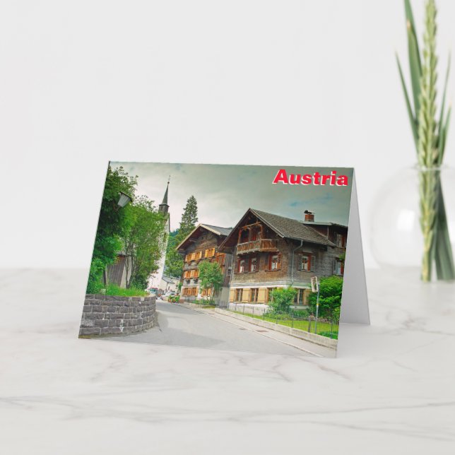 Austria Card (Front)