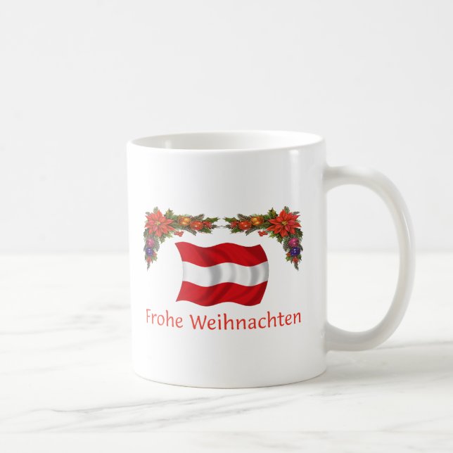 Austria Christmas Coffee Mug (Right)