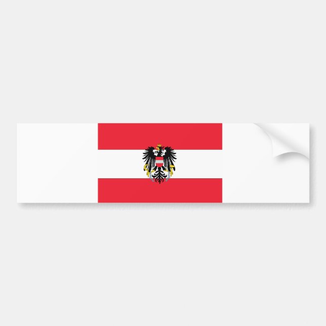 Austria Coat of Arms Bumper Sticker (Front)