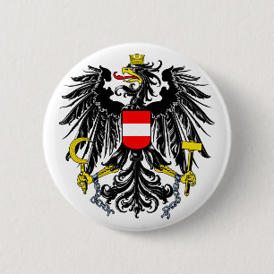 Austria Coat of Arms Button