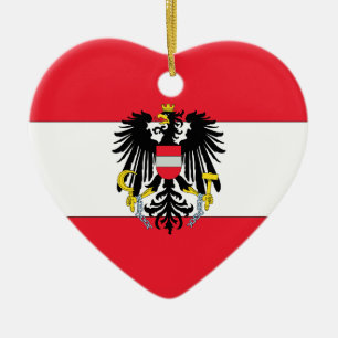 Austria Coat of Arms Ceramic Ornament