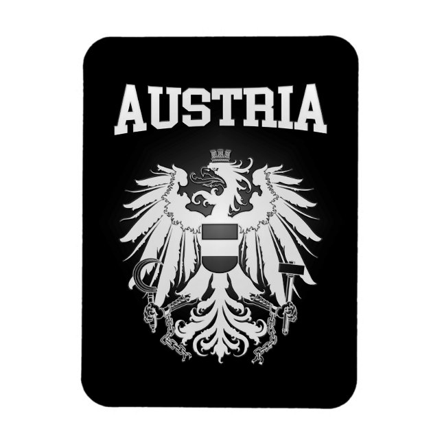 Austria Coat of Arms Magnet (Vertical)