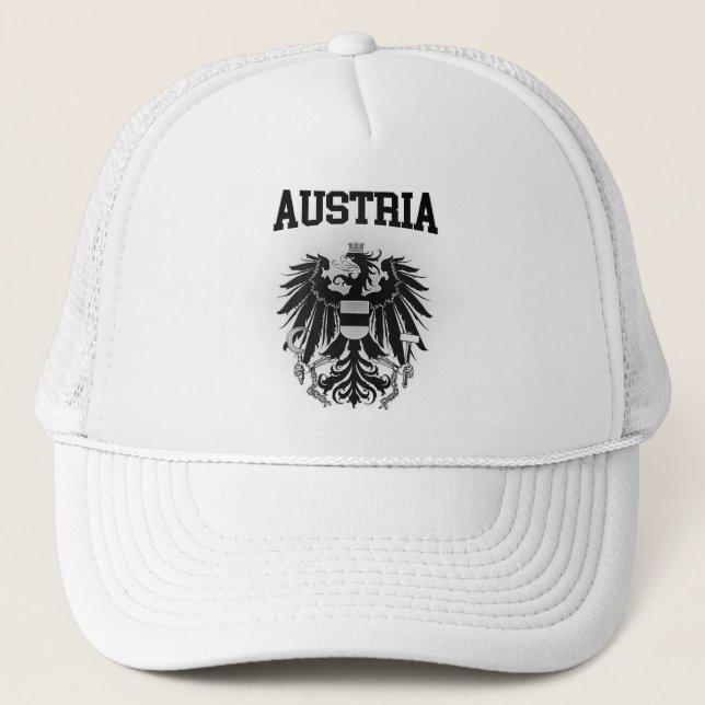 Austria Coat of Arms Trucker Hat (Front)