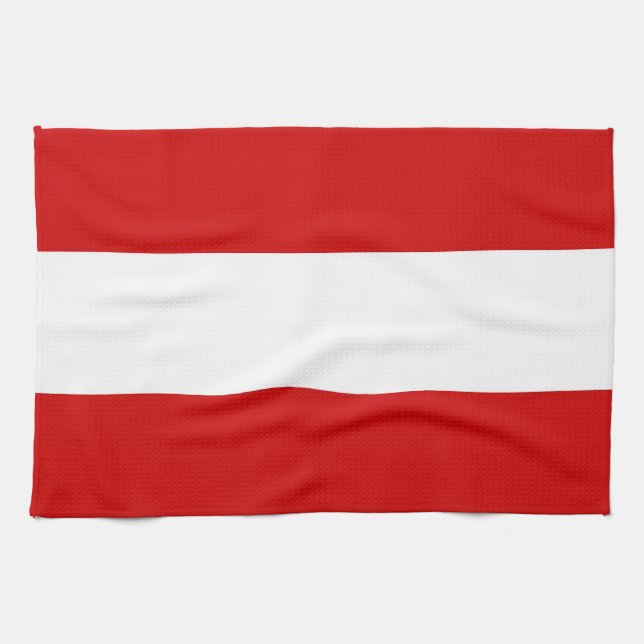 austria country flag towel (Horizontal)