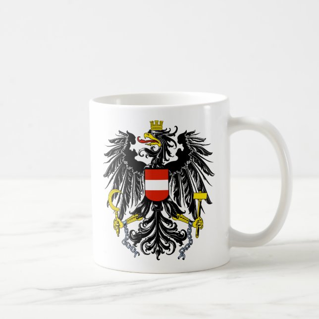 austria emblem coffee mug (Right)