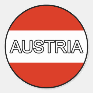 Austria Euro Sticker