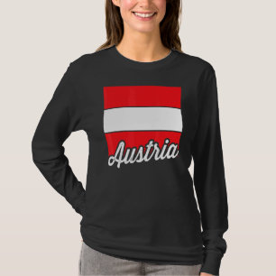 Austria Flag Austrian Flag For Austria T-Shirt
