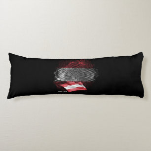 Austria flag body cushion