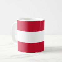 Austria Flag Ceramic Mug