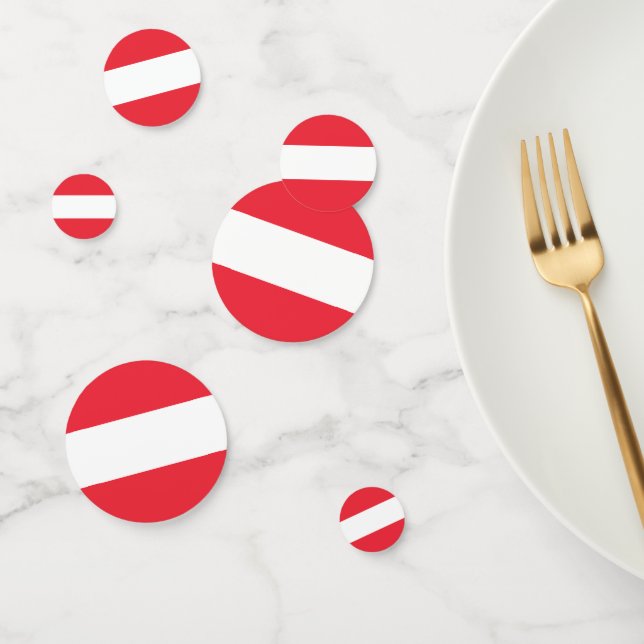 Austria Flag Confetti (Group)