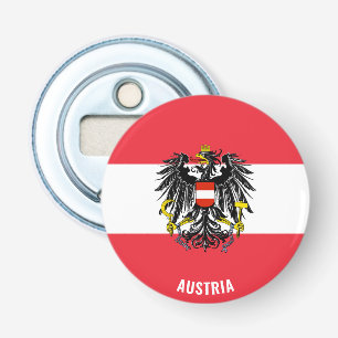 Austria Flag Delightful Patriotic Bottle Opener
