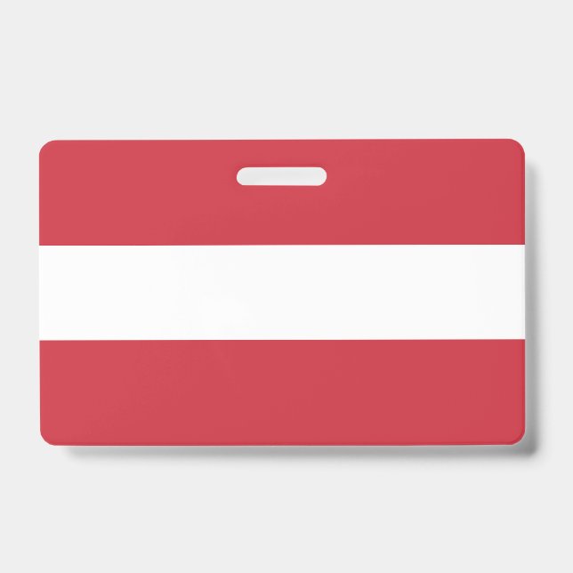 Austria flag ID badge (Front)