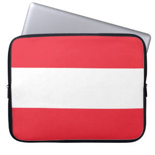 Austria Flag Laptop Sleeve