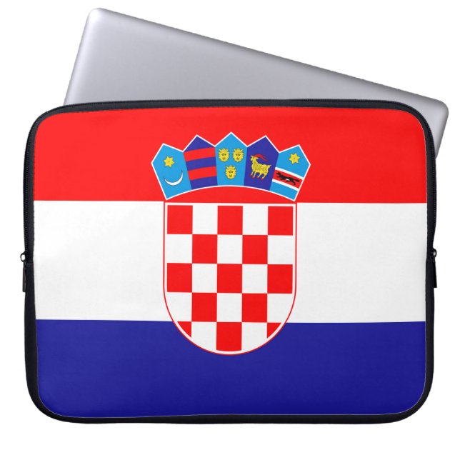Austria Flag Laptop Sleeve (Front)