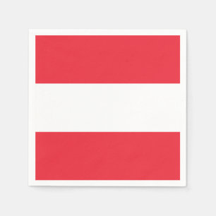 Austria Flag Napkin