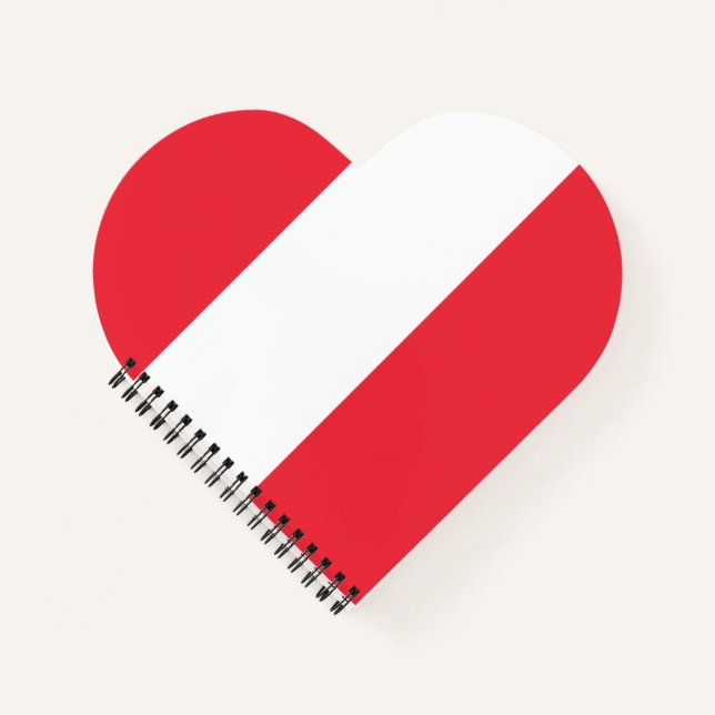 Austria Flag Notebook (Front)