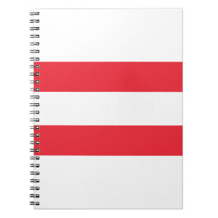 Austria Flag Notebook
