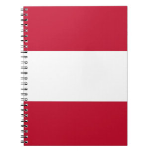 Austria flag notebook