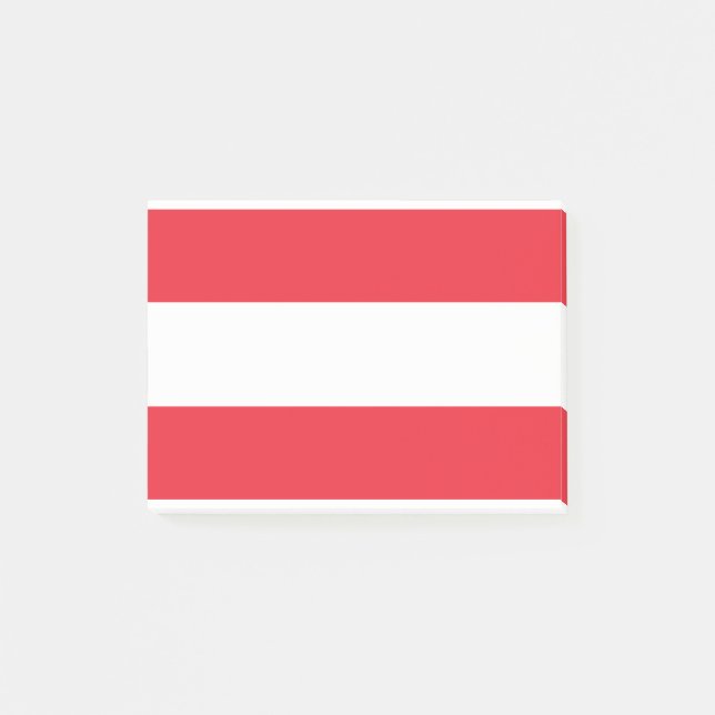 Austria Flag Post-it Notes (Front)