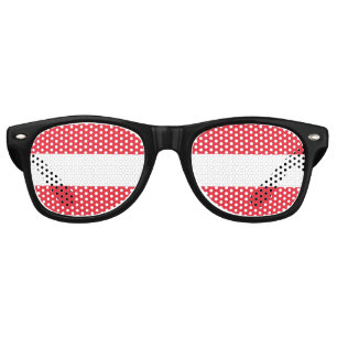 Austria Flag Retro Sunglasses