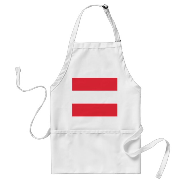 Austria Flag Standard Apron (Front)