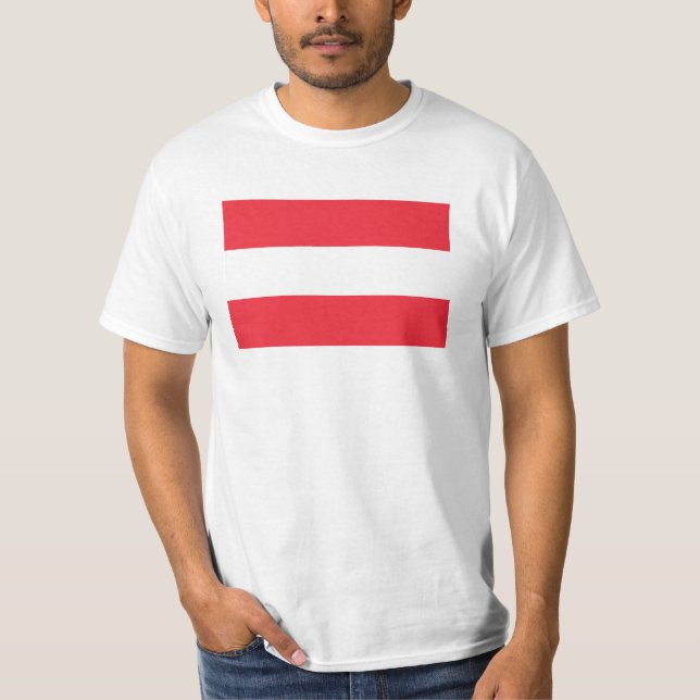 Austria Flag T-Shirt (Front)