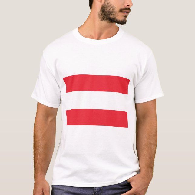 Austria Flag T-Shirt (Front)
