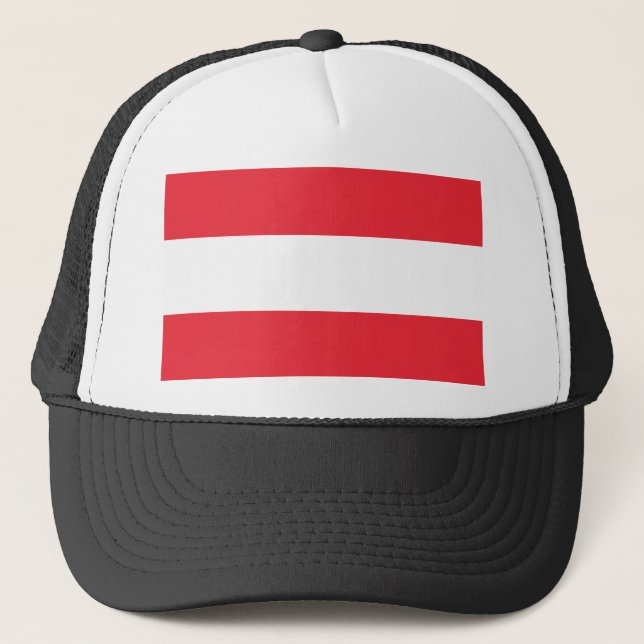Austria Flag Trucker Hat (Front)