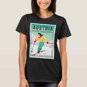 Austria For Skiing Pistensau And Skihaserl Get On T-Shirt