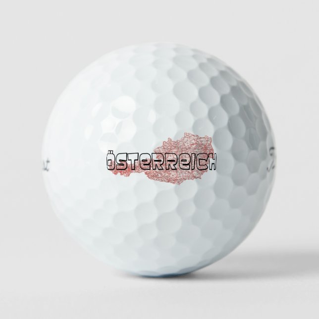 Austria Golf Balls (Front)