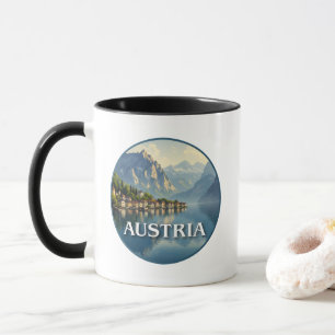 Austria Hallstatt European Union Mug