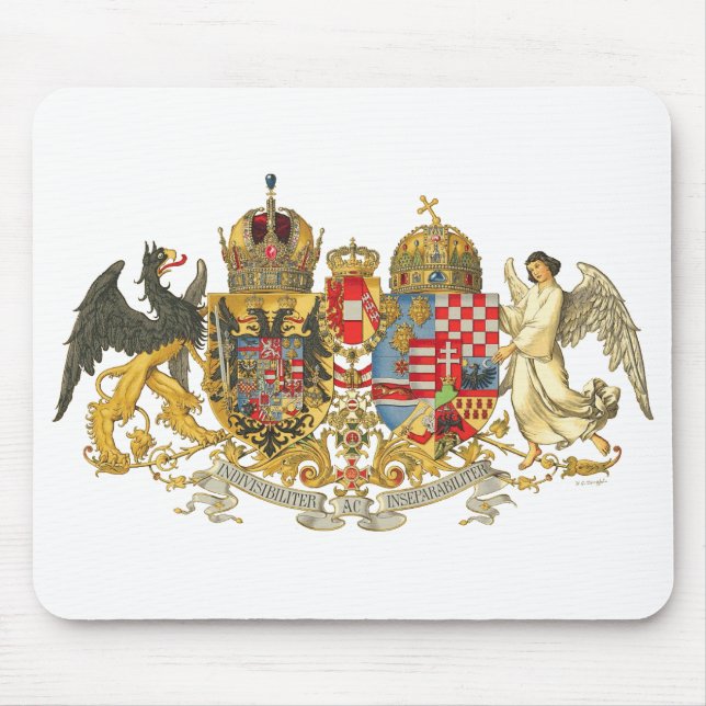 Austria-Hungary (1915-18) - Coat Of Arms Mouse Pad (Front)