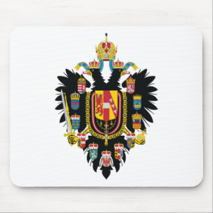 Austria Hungary Coat of Arms (1894-1915) Mouse Pad