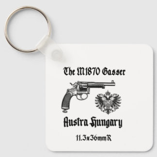 Austria Hungary M1870 Gasser Revolver Key Ring