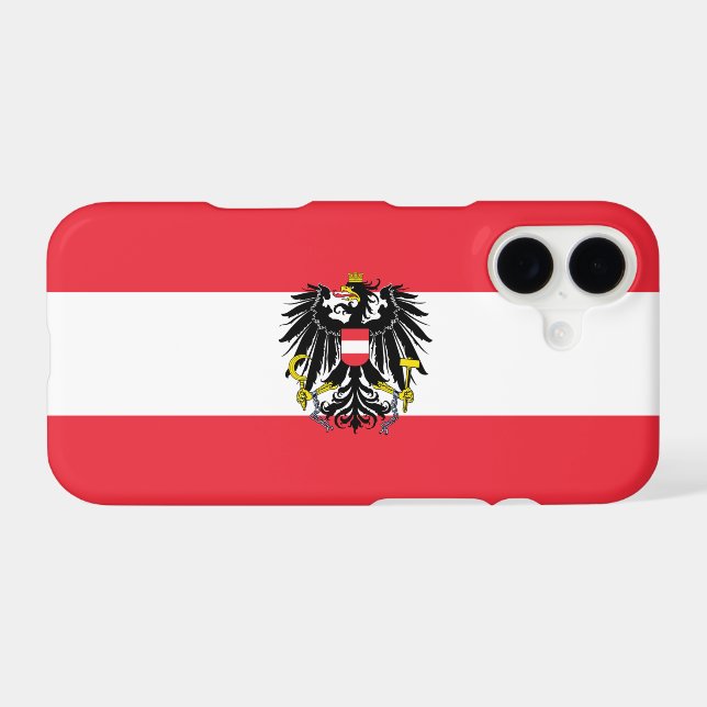 Austria iPhone Case (Back Horizontal)