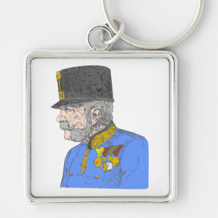 Austria Kaiser Habsburg Franz Joseph Key Ring