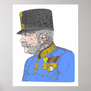 Austria Kaiser Habsburg Franz Joseph Poster