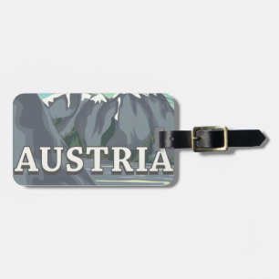 Austria Luggage Tag