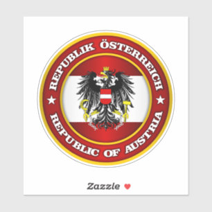 Austria Medalion Sticker
