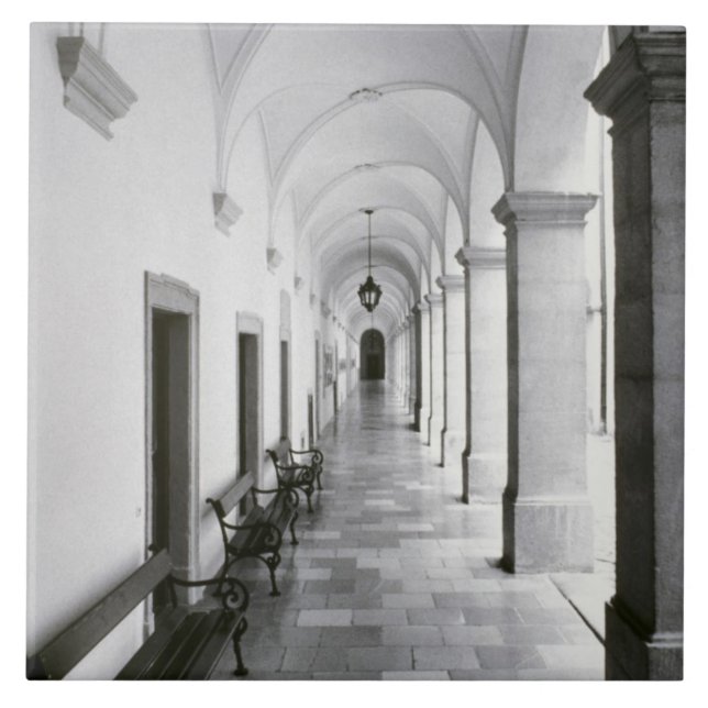 Austria, Melk. Melk Abbey, Austria's Best Ceramic Tile (Front)