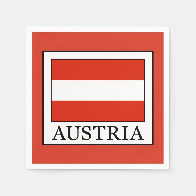 Austria Napkin (Front)